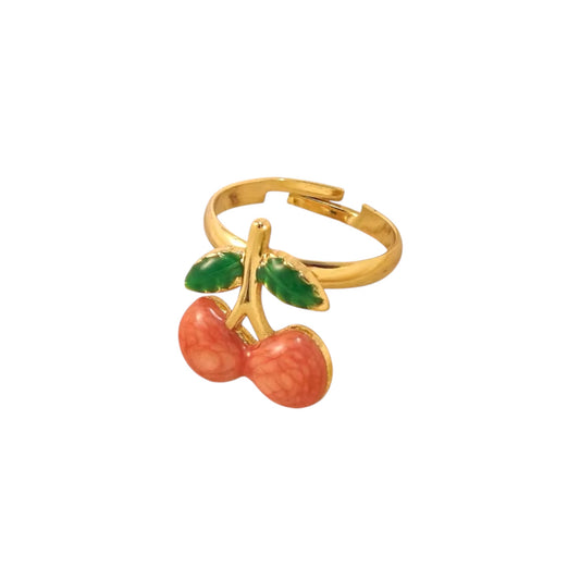 Cherry Berry Ring -Peach