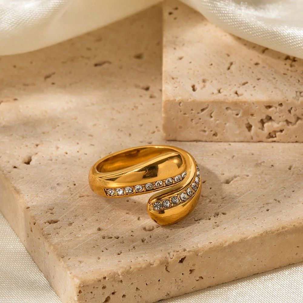Twisted Dome Ring