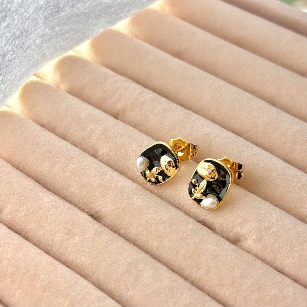 Aurora Floral Studs