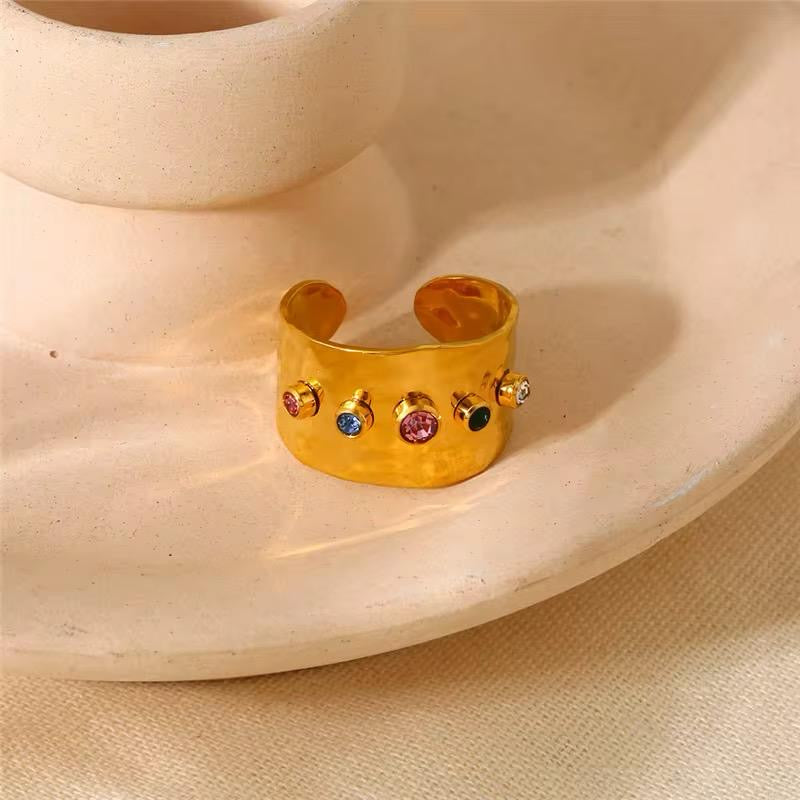 Clara Multi Zircon Ring