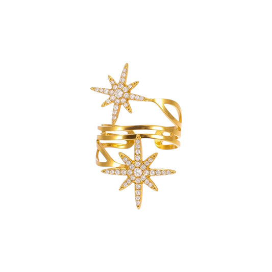 Sparkler Star Burst Ring