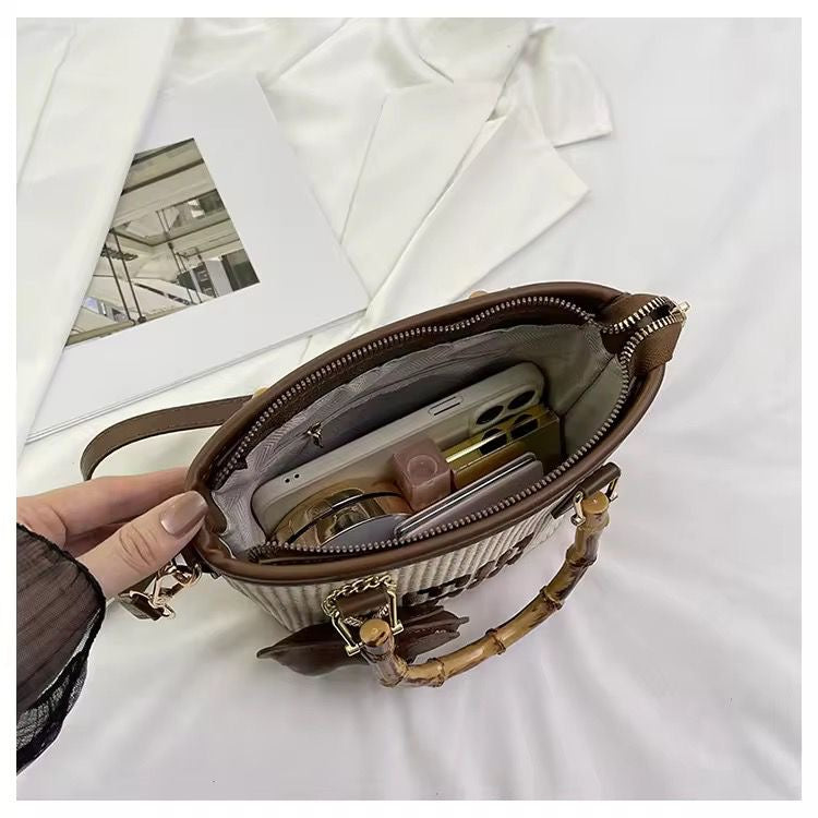 MM LUX Cross Body Bag -With Doggy Charm