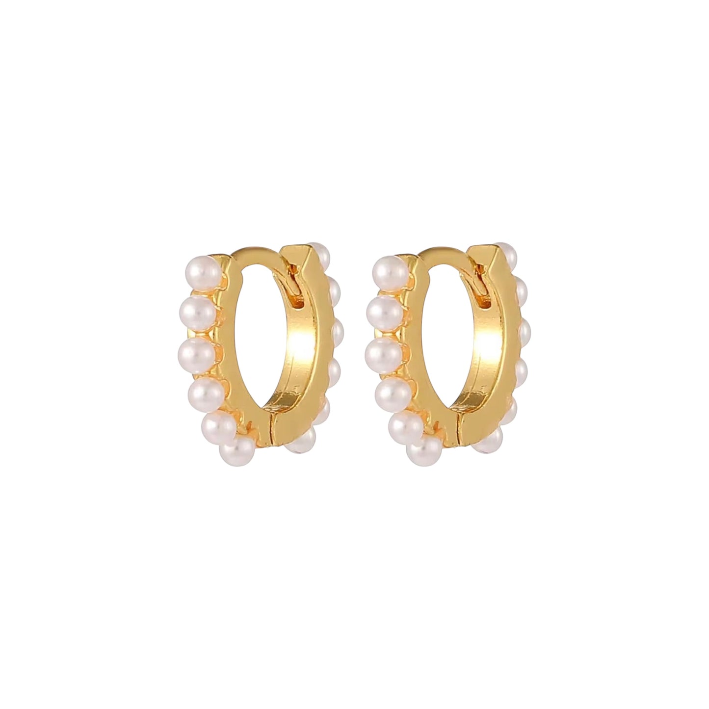 Marbella Pearla Hoops