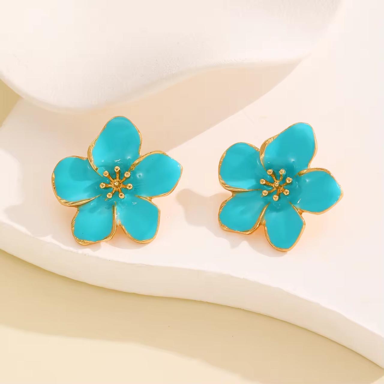 Hawaiin Flora Studs