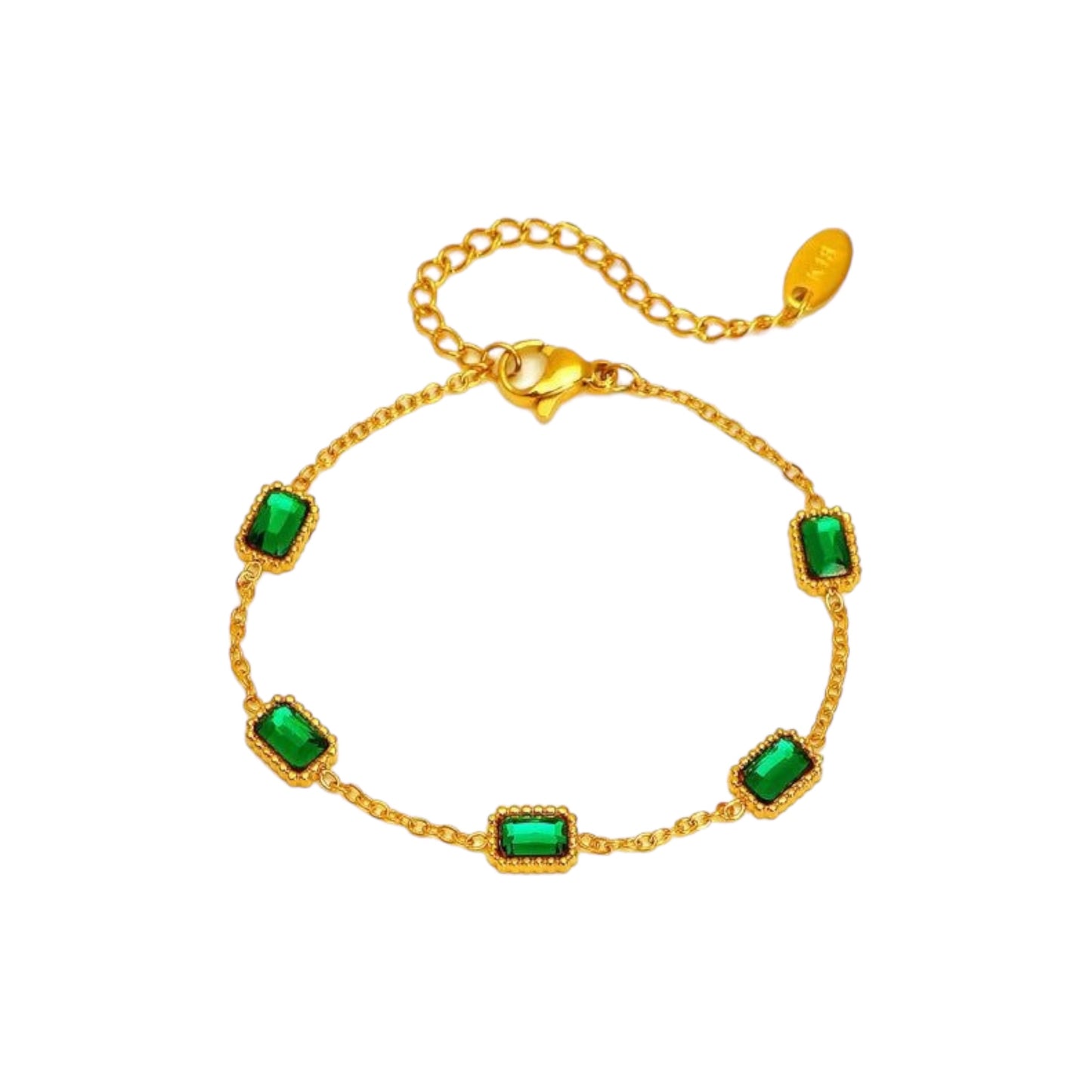 Faerydale Emerald Bracelet -18K