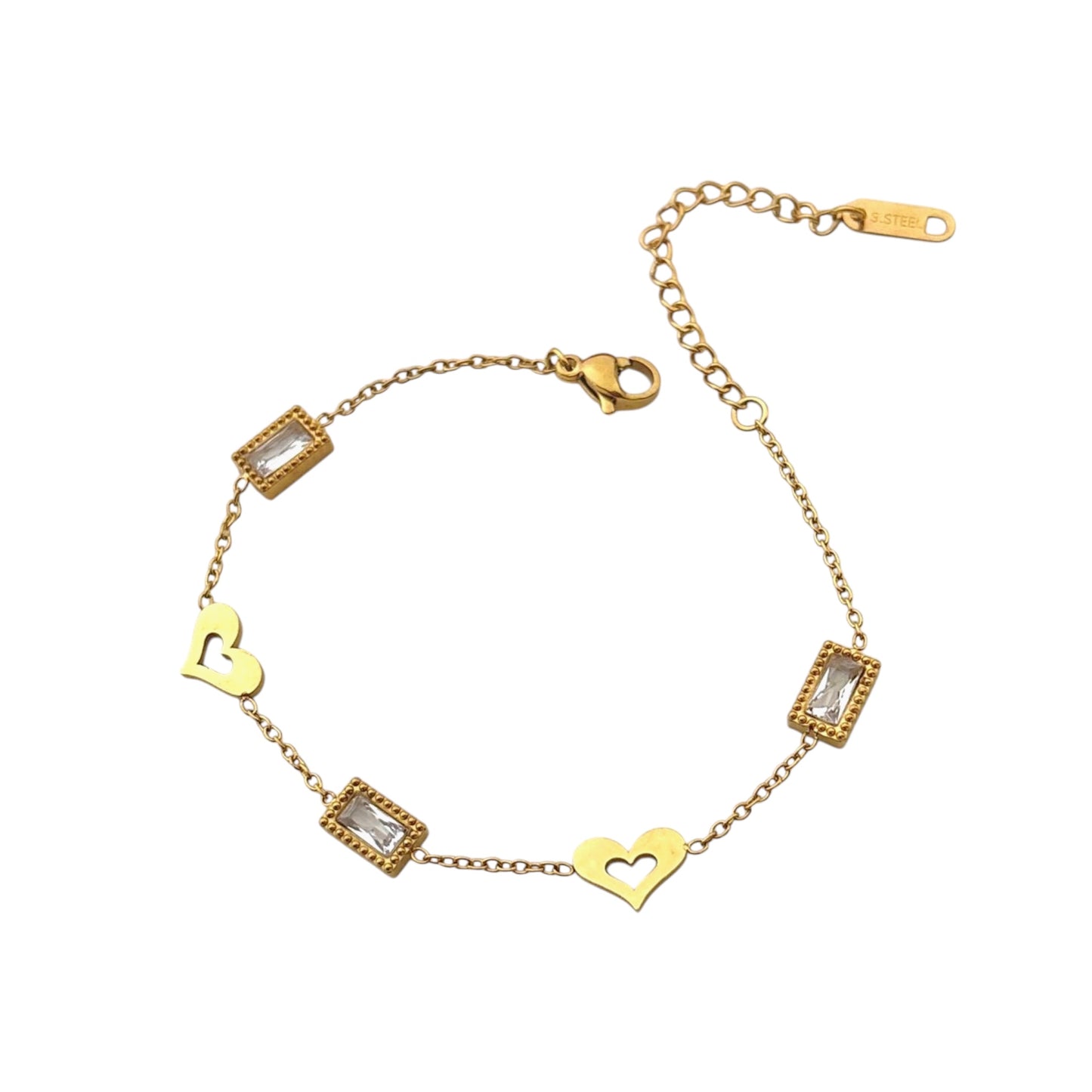 Cœur Baguette Bracelet