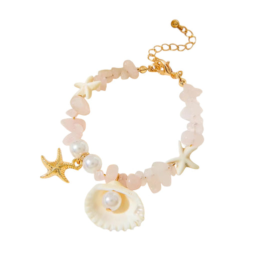 Starlight Coastal Bracelet -Pink