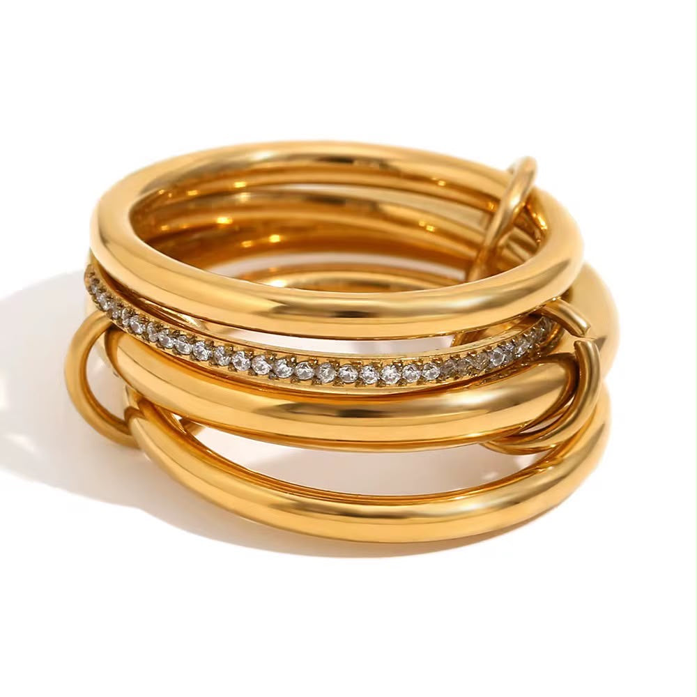 Timeless Interwine Stack Ring