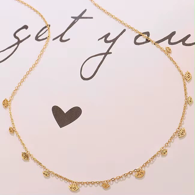Eye Charm Necklace