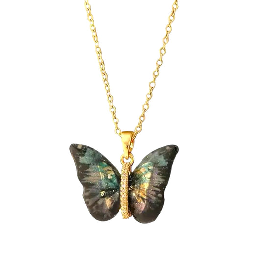 Morphe Crystal Mariposa Necklace