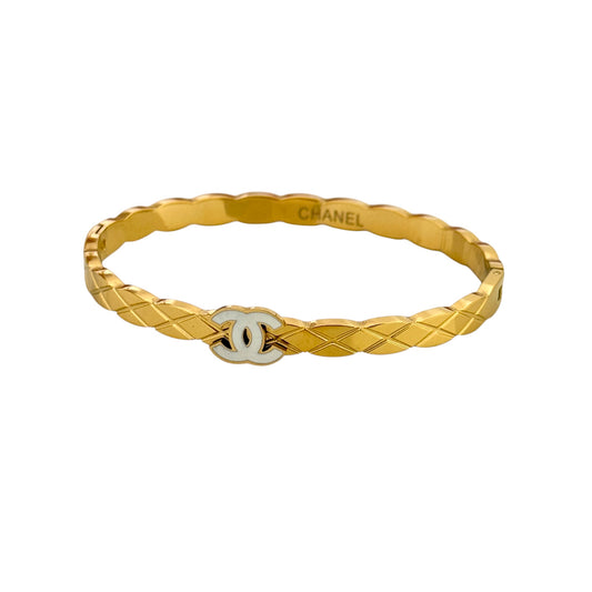 Luxe CC Braided Bracelet -18K