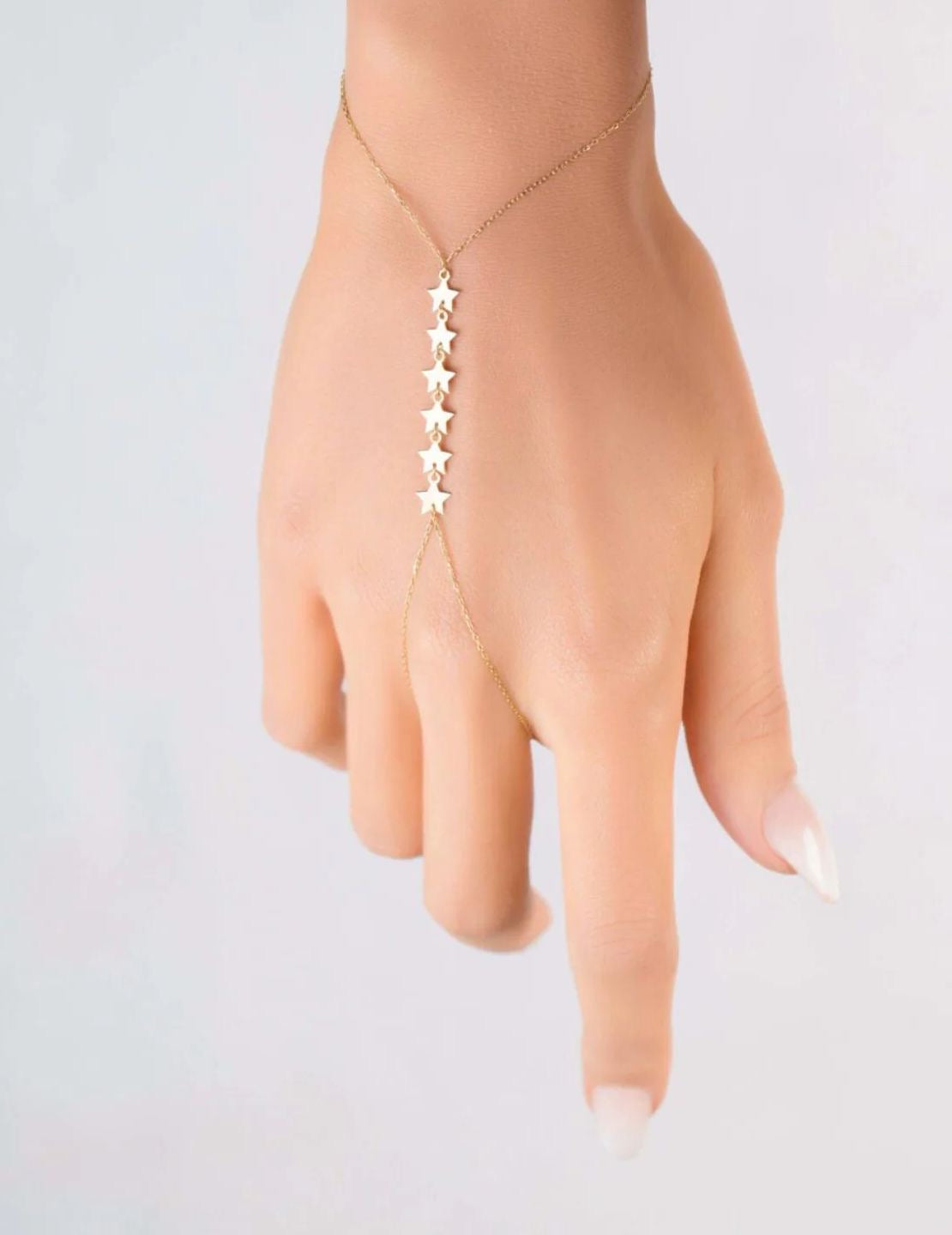 Stardust Drape Hand Chain