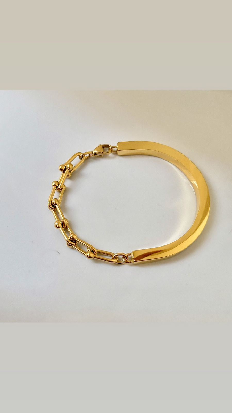 Link Co X U Bracelet -18K