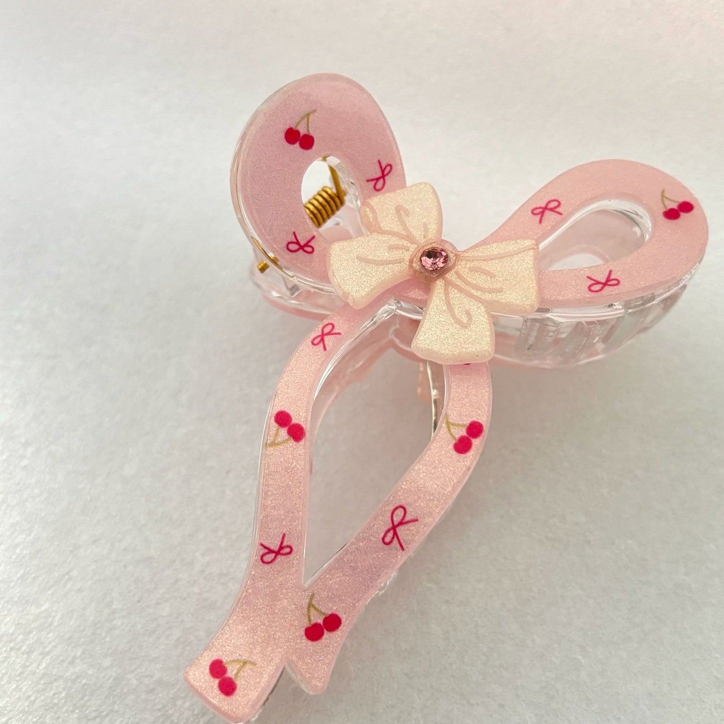 Princess Core Bow Claw Clip