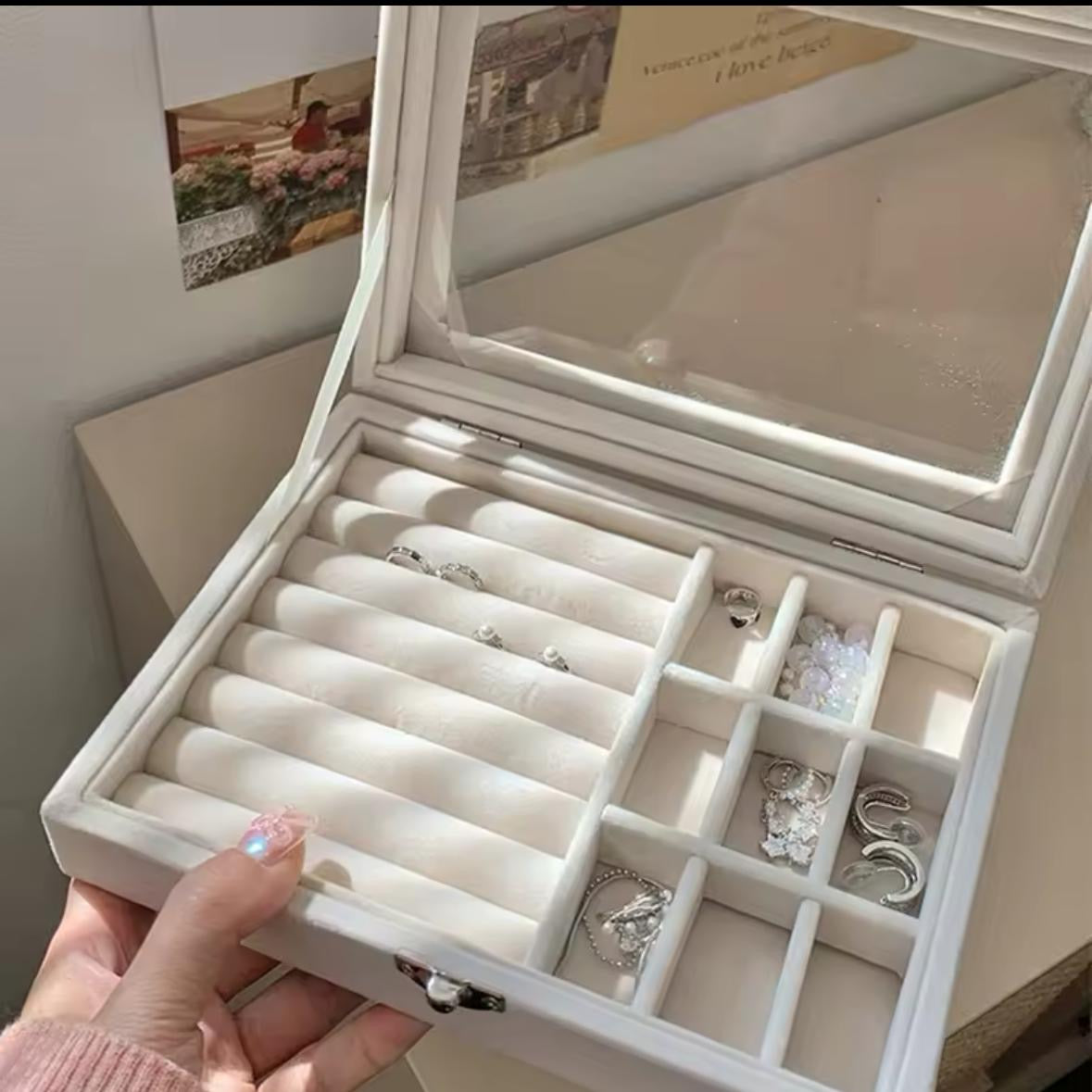 Beige Storage Box