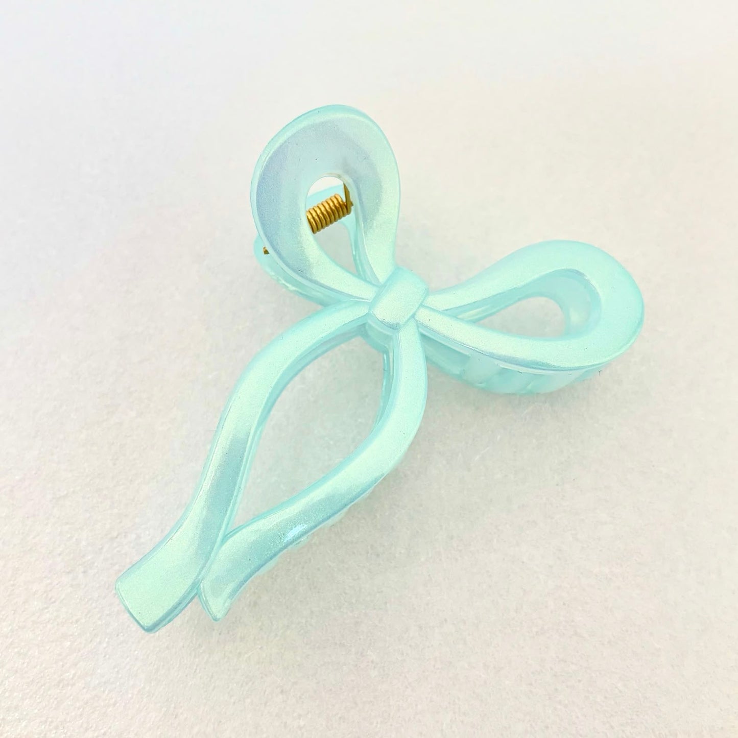 Chromic Bow Claw Clip -Blue