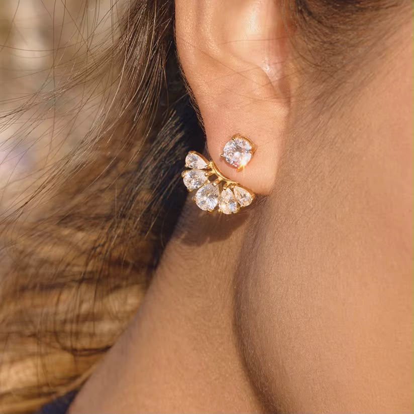 Couronne LUX Earrings -Two Ways