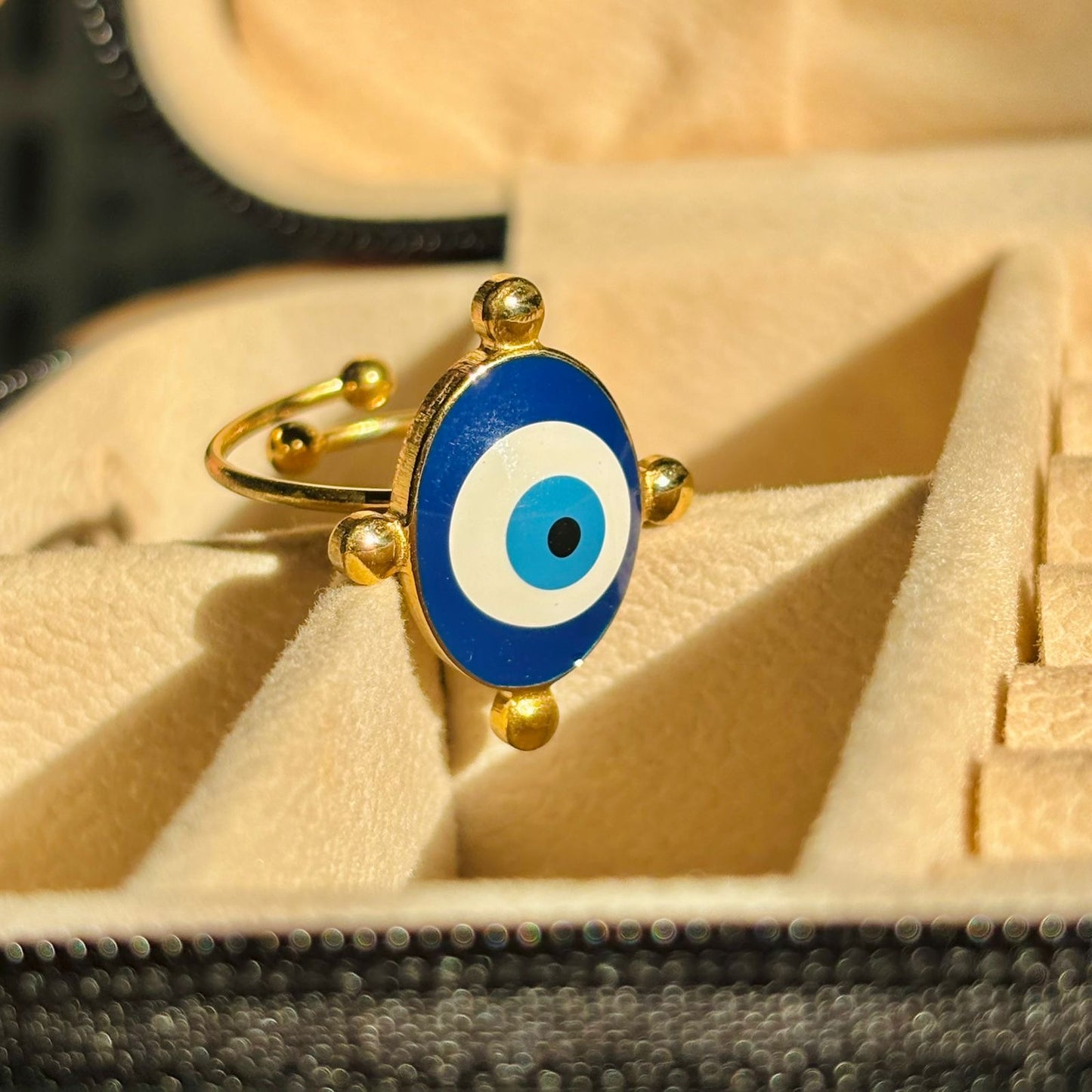 Evil Eye Signet Ring