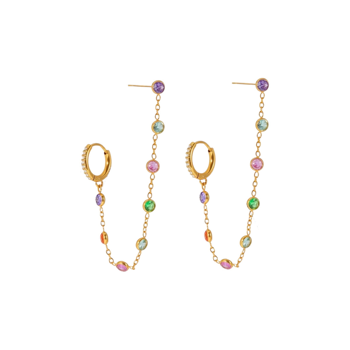 Amalfi Clarté Stack Earrings