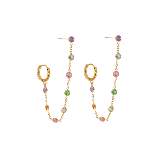 Amalfi Clarté Stack Earrings