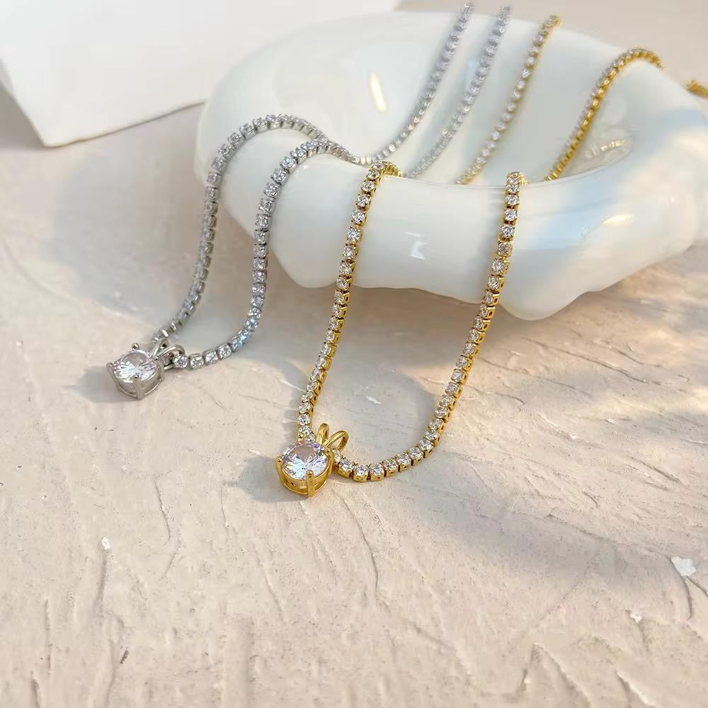Marilyn Tennis Necklace -Two Ways