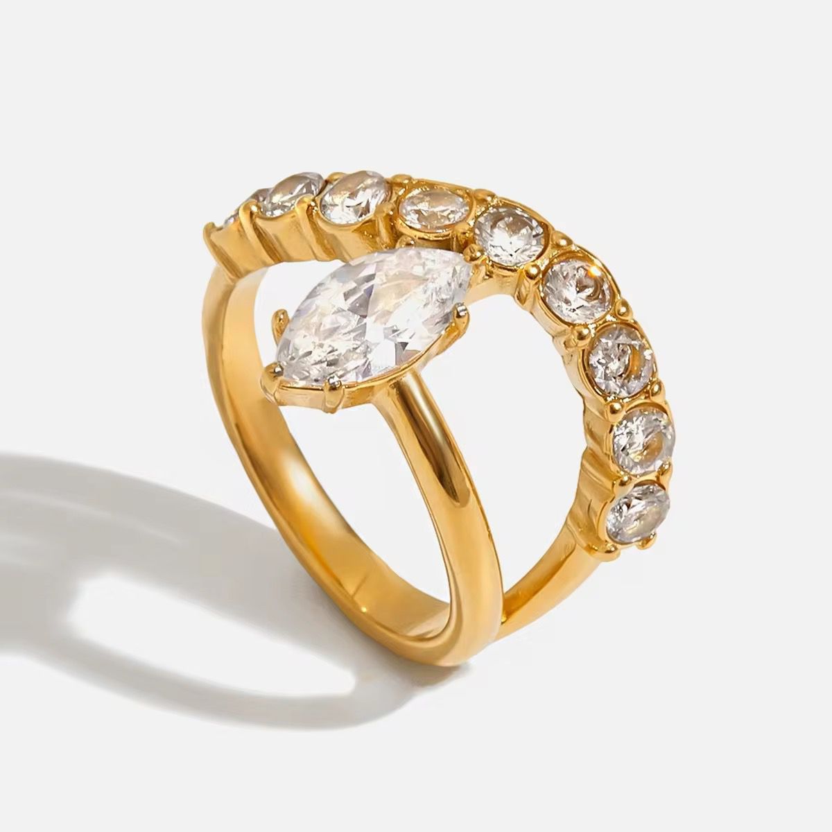 De Elegance Marquise Ring