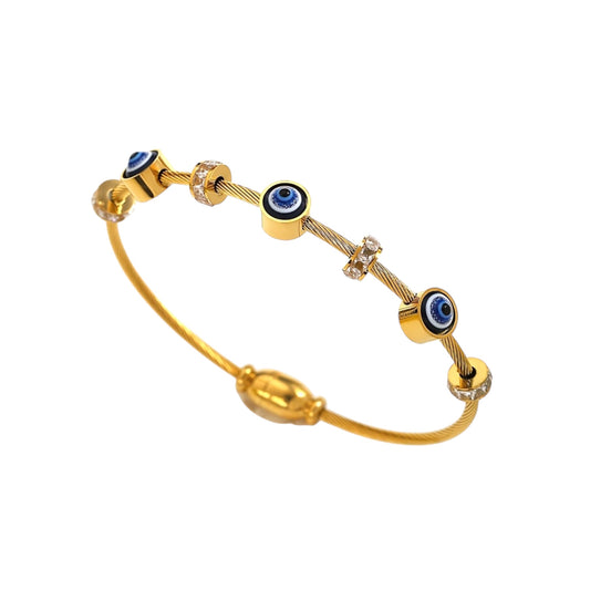 Evil Eye Zircon Bracelet