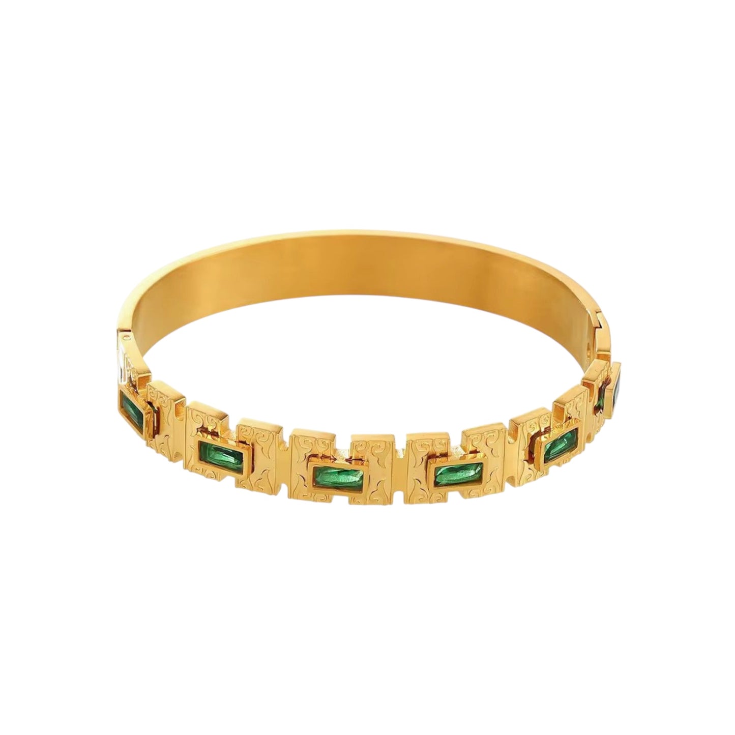 Emerald Gem Bracelet