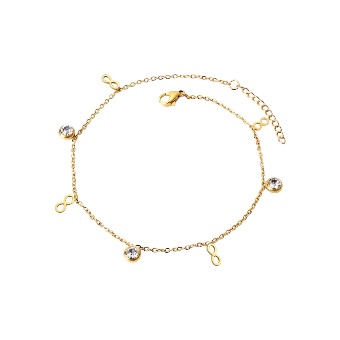 Infinity Charm Anklet
