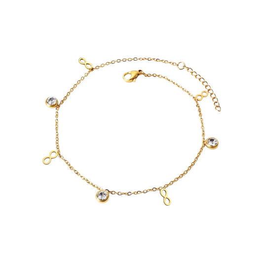 Infinity Charm Anklet