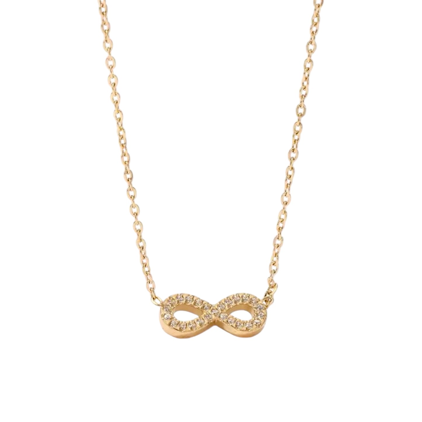 Sparkly Infinity Necklace