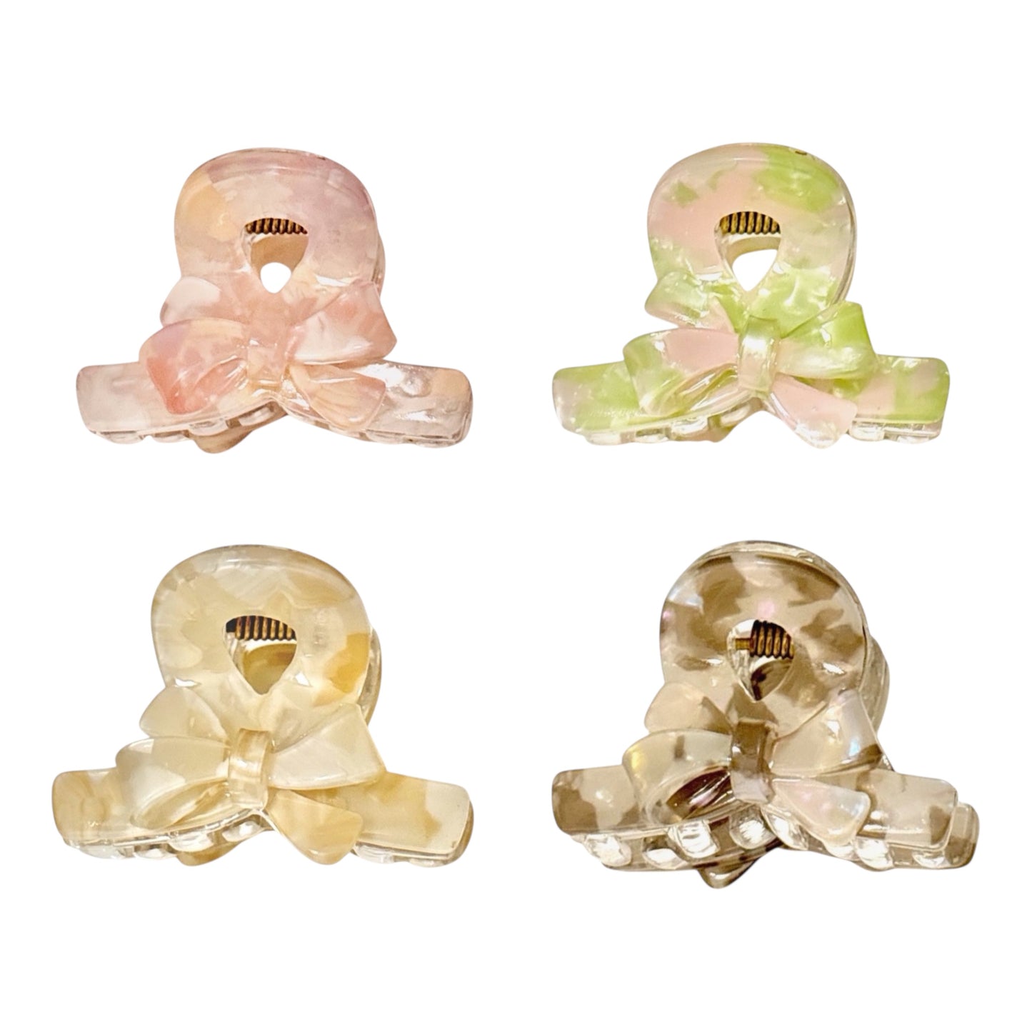 Petite Bow Claw Clip