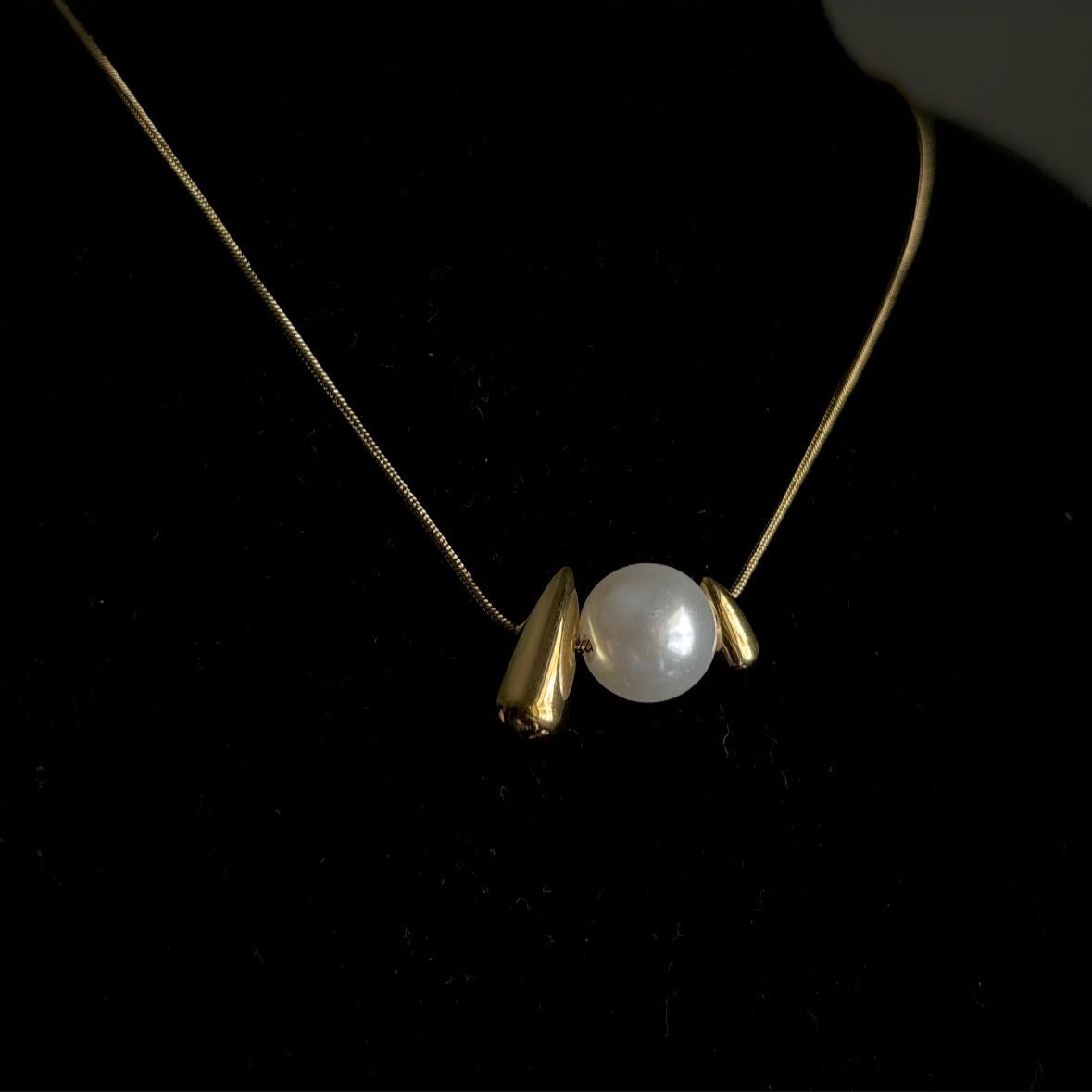 Luxe Pearle Necklace -18K