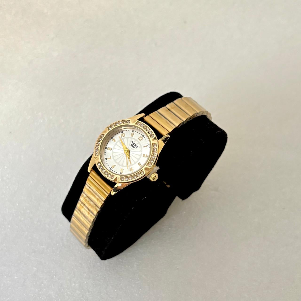Glitz Royale Pearly White Watch