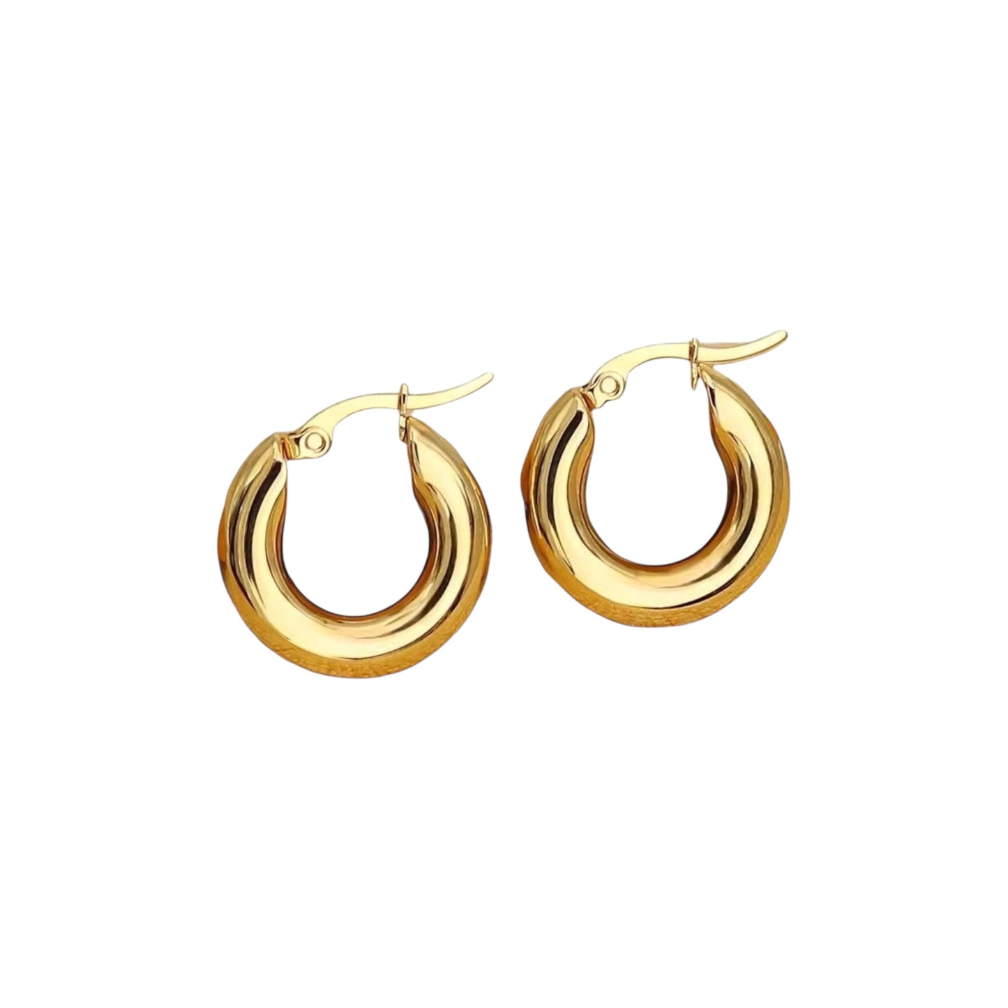 Lysa Gold Hoops -18K