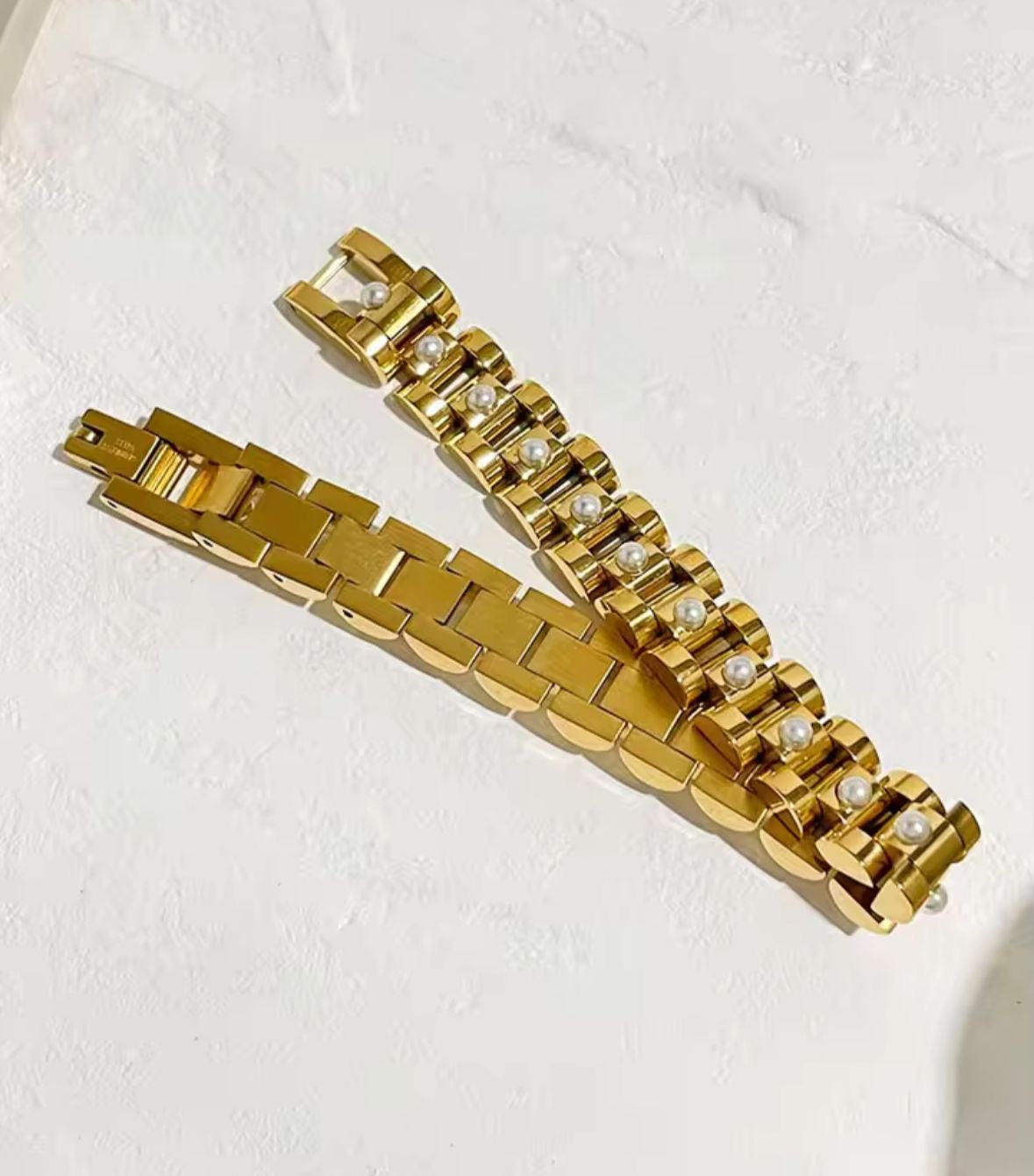 Adele Pearle Watch Strap Bracelet