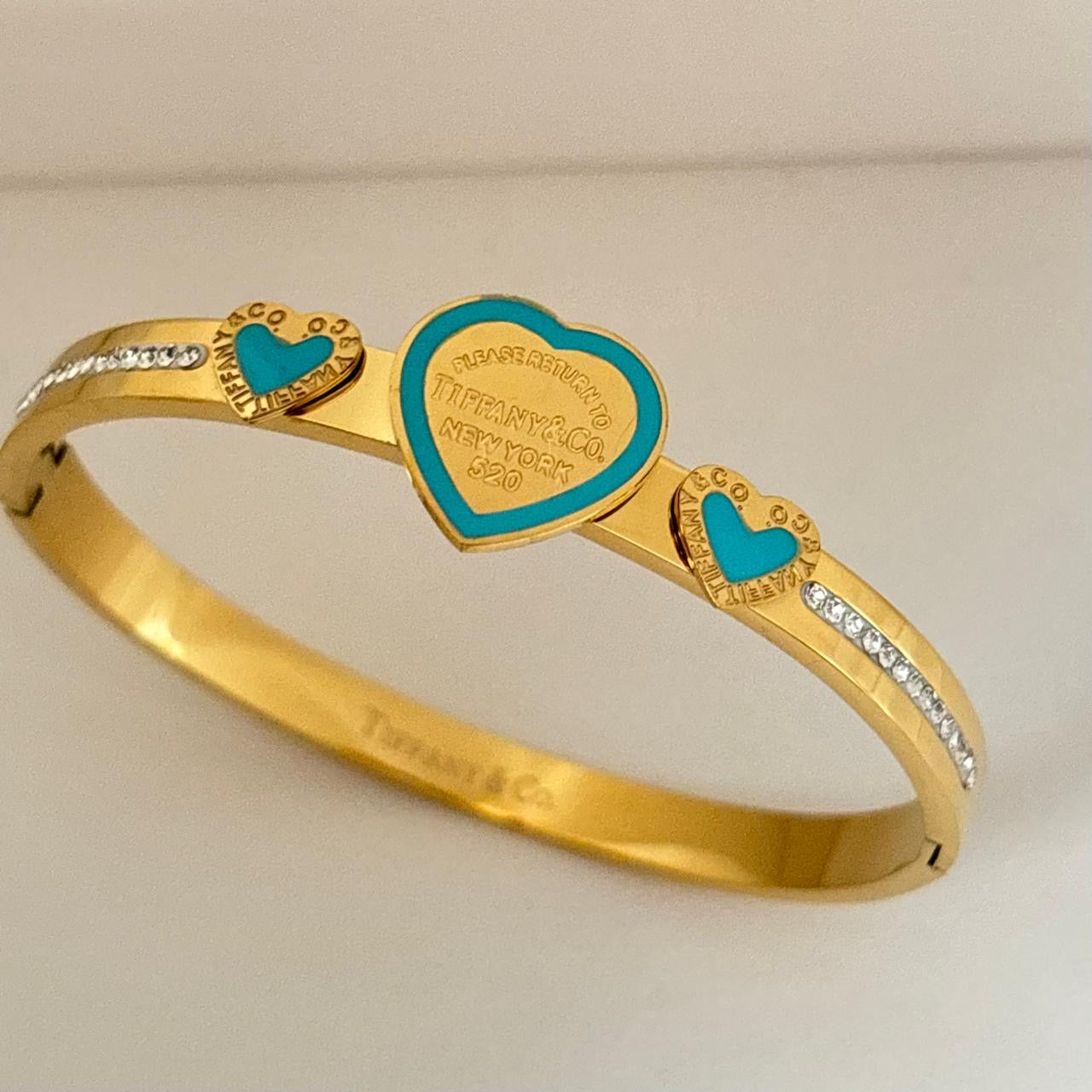 Amour Tco Blue Bangle