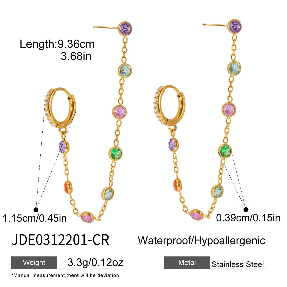 Amalfi Clarté Stack Earrings