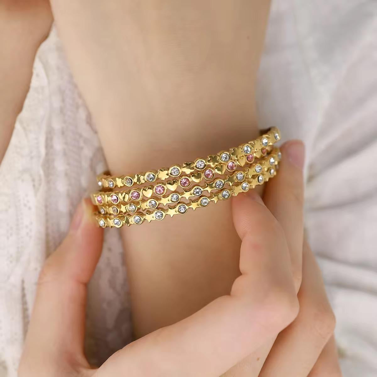 La Floraison Cz Bracelet