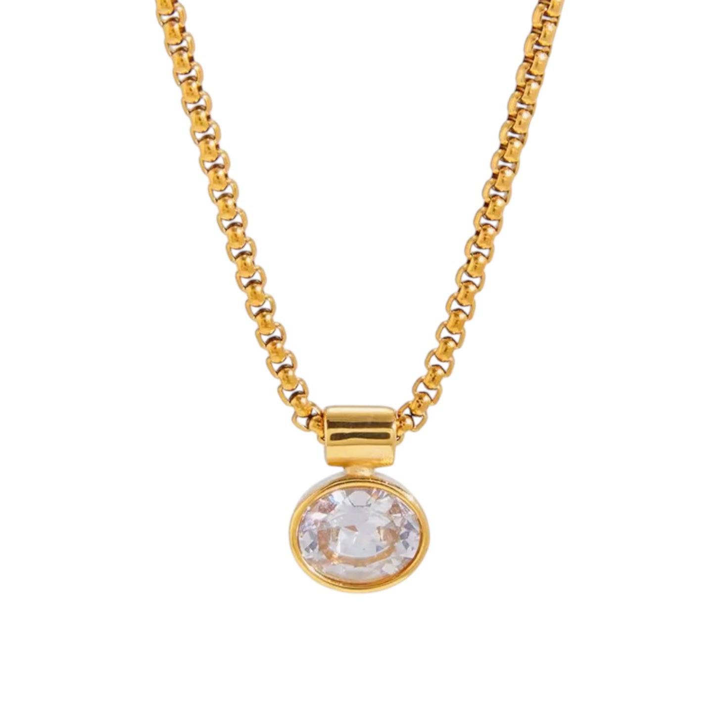 Luma Aurea Solitaire Necklace