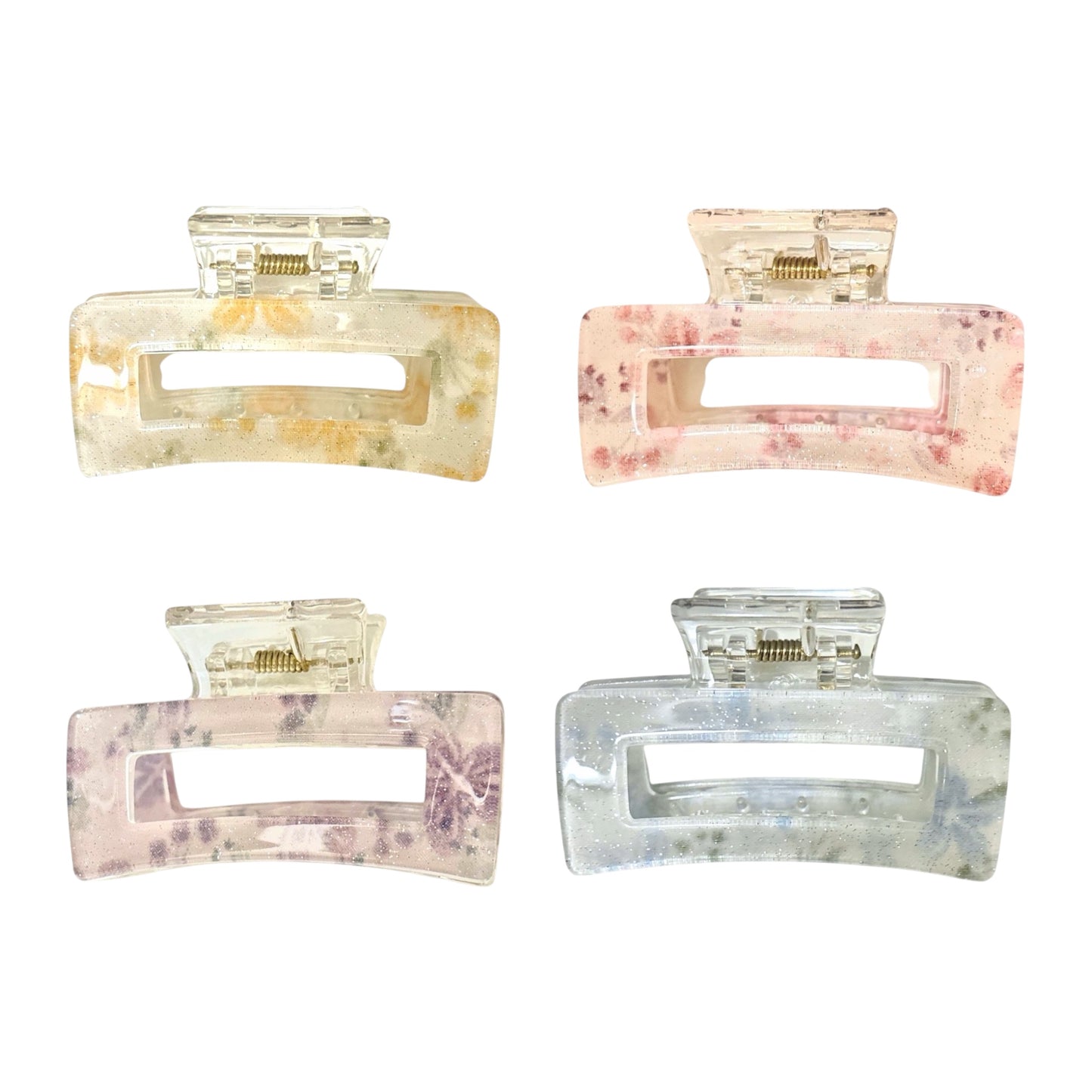 Glittery Glitz Claw Clip