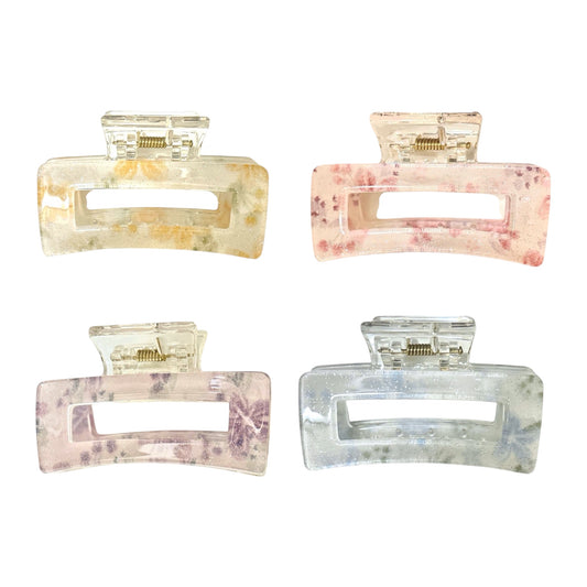 Glittery Glitz Claw Clip