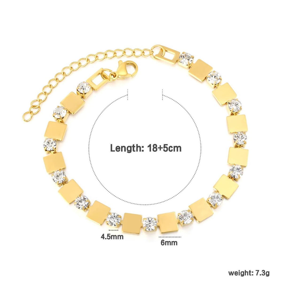 Mosaic Carré Bracelet