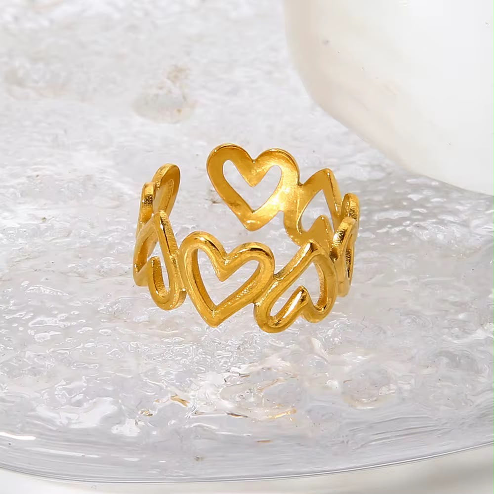 Hearty Loops Ring