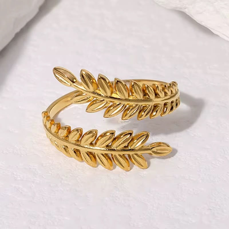 Leaflet Ring -Adjustable