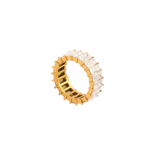 Princess LUX Eternity Band Ring