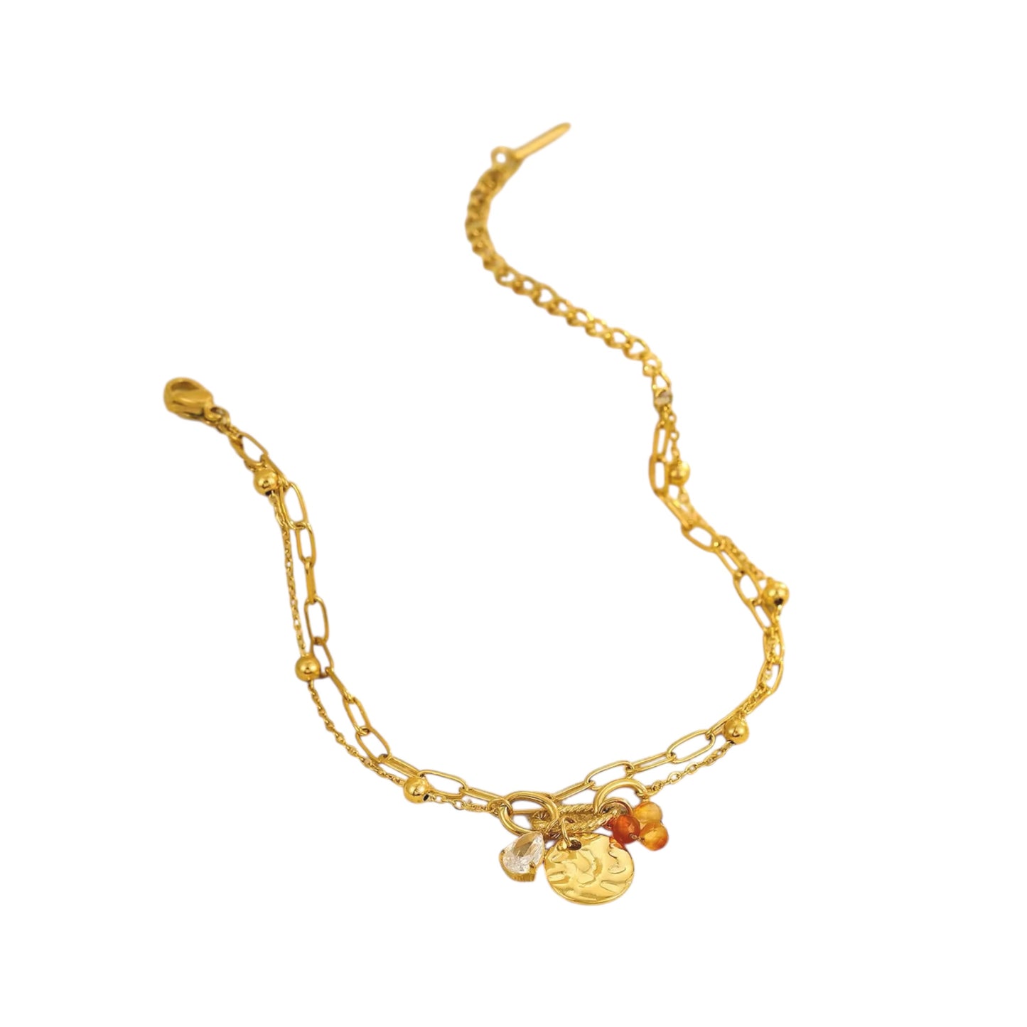 Lucky Charm Bracelet -Ruby