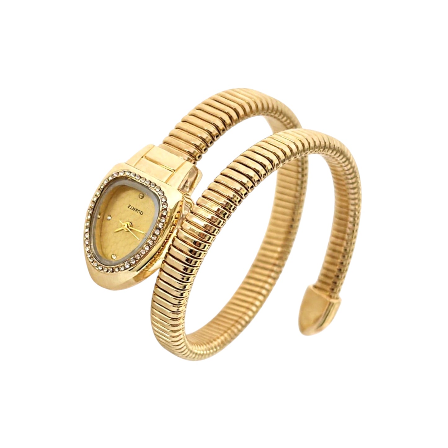 Serpenti Diamond X Gold Watch