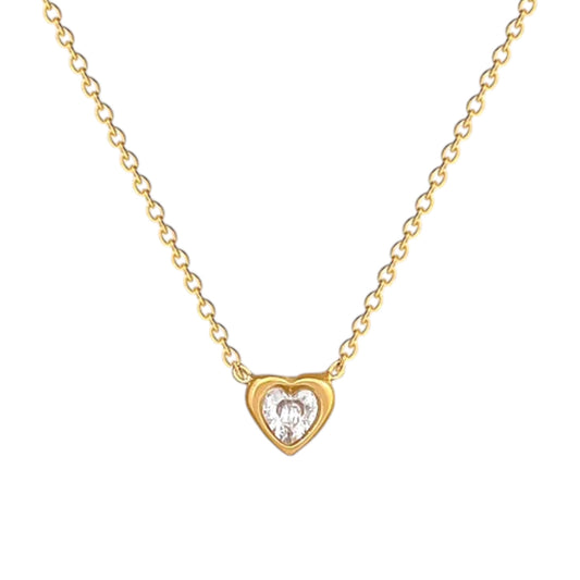 Crystal Heart Necklace