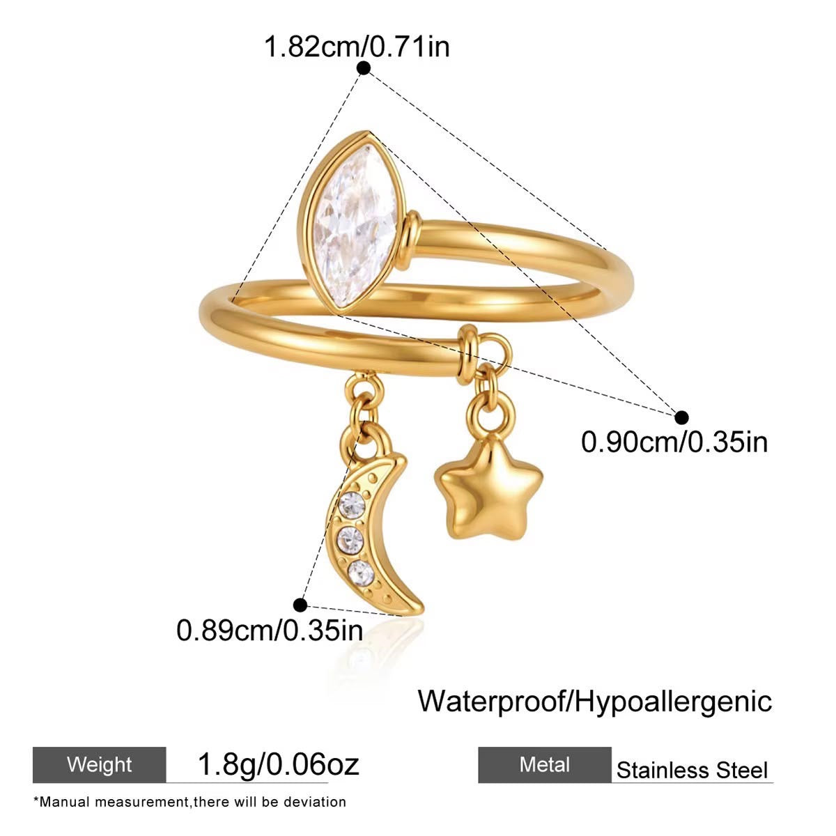 Celestia Charmic Ring